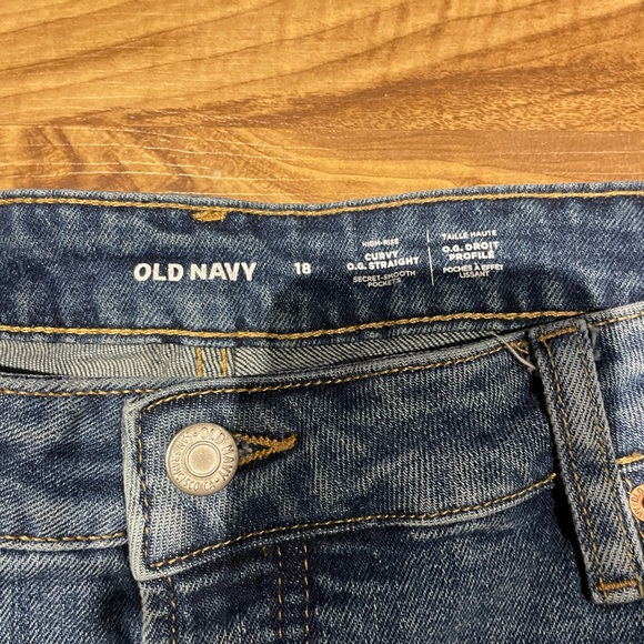 Old Navy High-Rise Curvy O.G. Straight Jean - Picture 6 of 10
